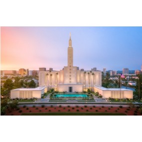 Los Angeles California Temple Recommend Holder